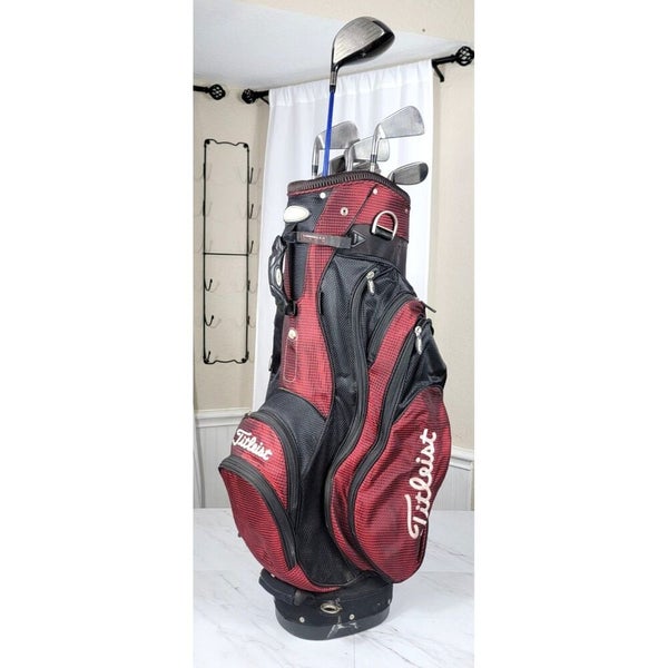 Titleist Men's Golf Set / With 14 Way Golf Cart Bag