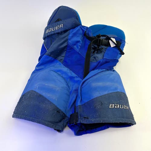 Used Royal Blue Bauer Supreme 75 Pants | Size Small | Z18