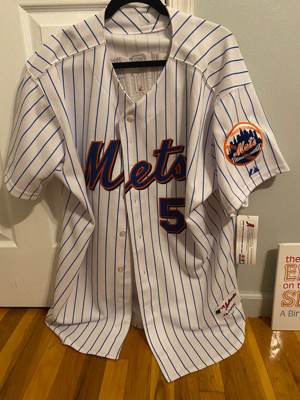 Vintage Majestic New York Mets David Wright Stitched Youth Jersey