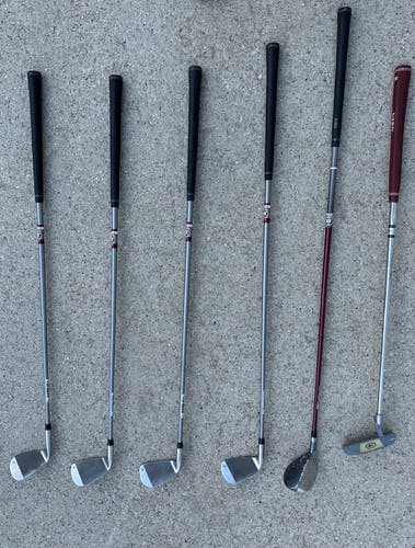 Used US Kids Golf UT-10U Right Handed 60" Clubs Graphite Shaft (Partial Set) Junior 6 Pieces