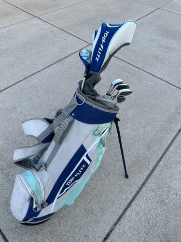 Women's Used Top Flite Right Handed Clubs (Full Set) Ladies Flex 8 Pieces