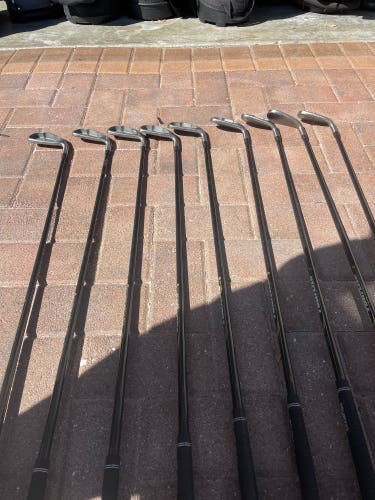 Turbo Power X6 Iron Set 9 Pc Set In Right Hand