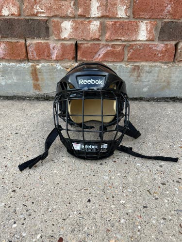 Used Small Reebok 4K Hockey Helmet with 5K Cage B R6 S4 L2