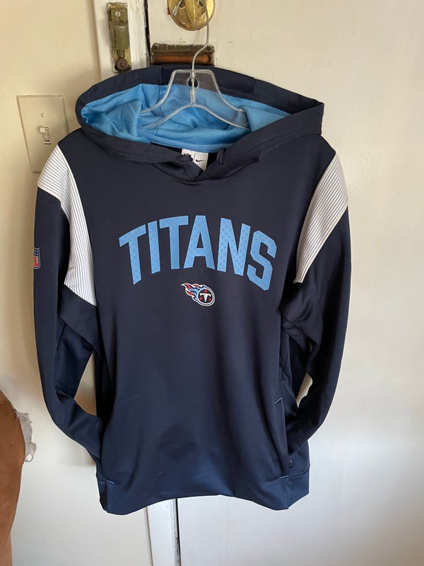 47 Brand Sweaters | Chicago Bears Hoodie Mens Large Blue 47 Brand Lightweight Hooded Shirt NFL | Color: Blue | Size: L | Jbcool153's Closet