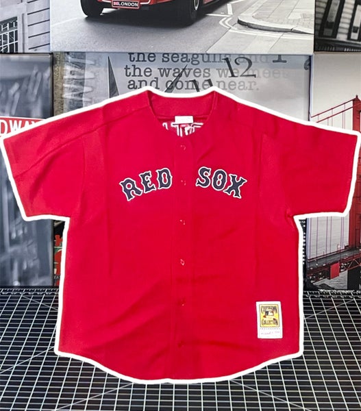 David Ortiz Red Sox Jersey Mens XL Hall of Fame Cooperstown Mitchell & Ness  NEW
