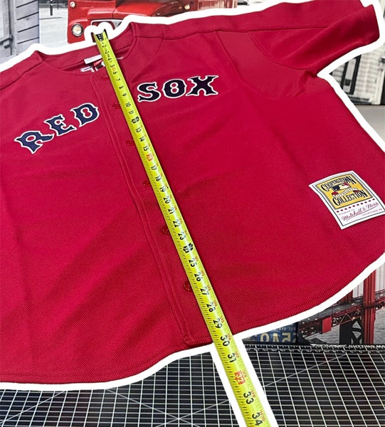 Mitchell & Ness Men's David Ortiz White Boston Red Sox Cooperstown