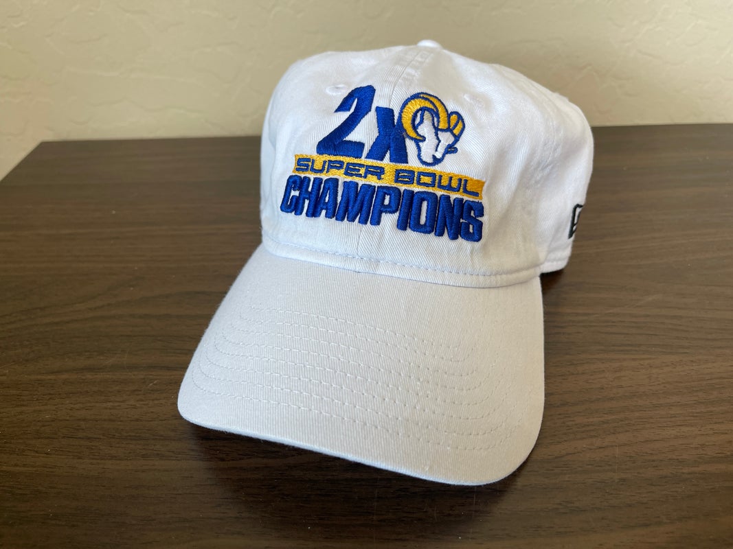 Los Angeles Rams NFL FOOTBALL SUPER BOWL CHAMPS Womens Adjustable Strap Cap Hat!