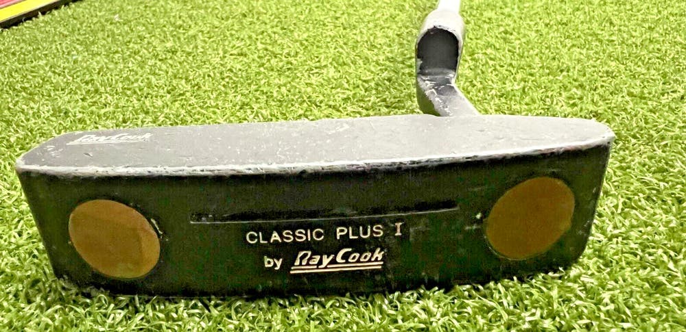 Ray Cook Classic Plus 1 Blade Putter / ~35.25" / RH / Steel / NEW GRIP /  sa7946