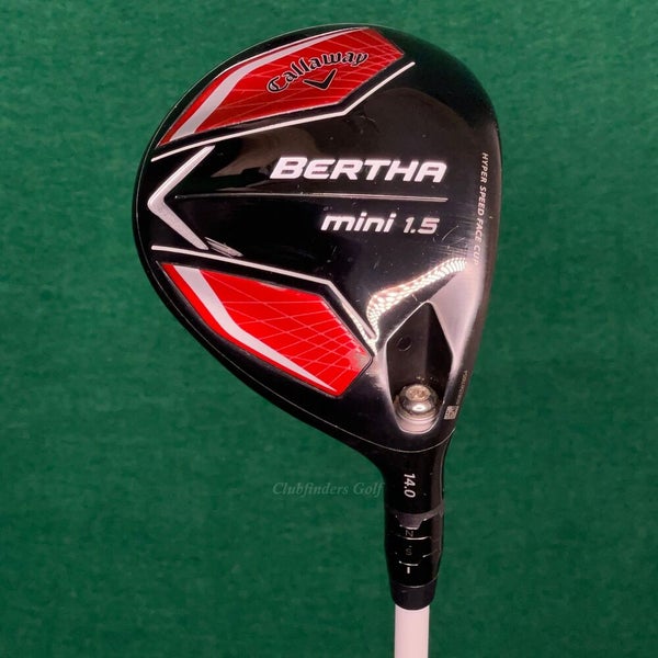 Callaway Bertha Mini 1.5 14° Driver Fujikura Speeder 565 Graphite Regular