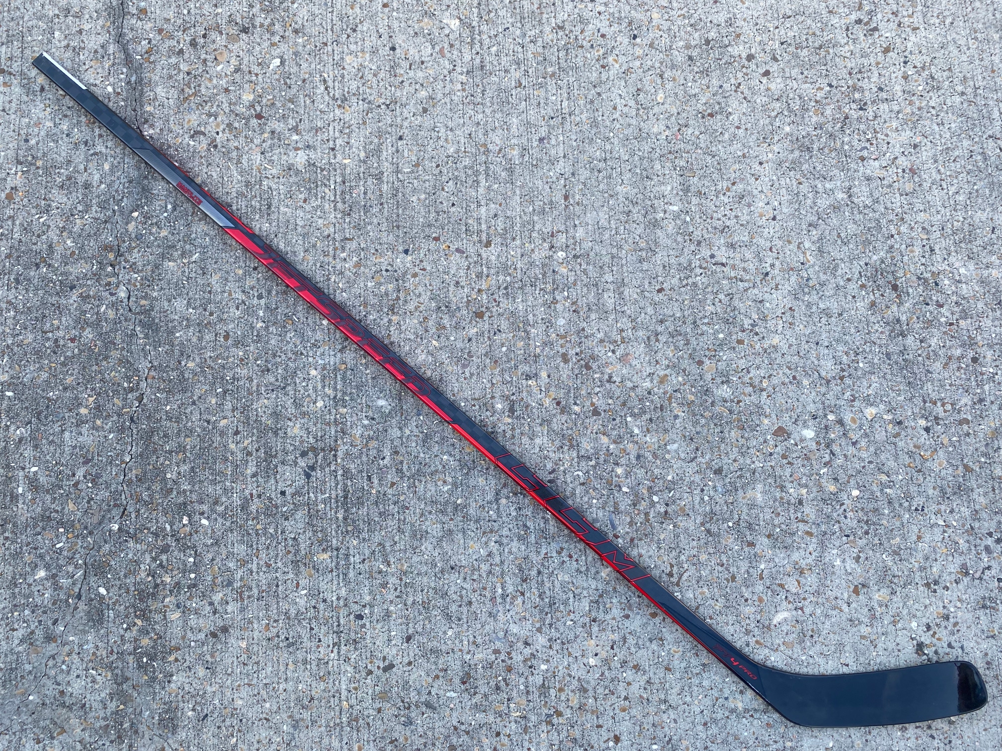 CCM JetSpeed FT4 PRO Pro Stock Hockey Stick Grip 95 Flex Left P88M KANE Pro Curve 3887