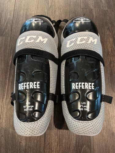 Used CCM SG100 Referee Shin Pads