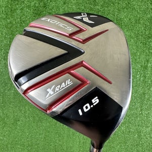 Tour Edge Exotics X Rail Driver Graphite Design Tour AD G Fairway 62g Stiff Flex