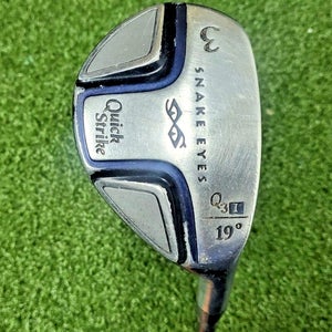 Snake Eyes Quick Strike Q3I 3 Hybrid 19*  /  RH / Stiff Graphite ~41.5" / jd1075
