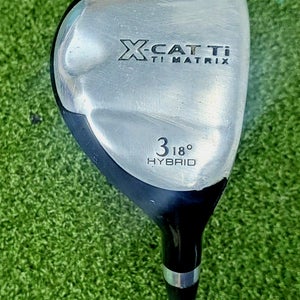 Cougar X Cat Ti Matrix 3 Hybrid 18* RH / Regular Graphite ~42"/ NEW GRIP /jd1077