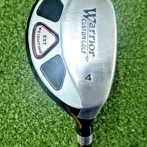 Warrior Custom Golf EXT Weighting 4 Hybrid 23* RH / Regular Graphite ~40"/jd1079