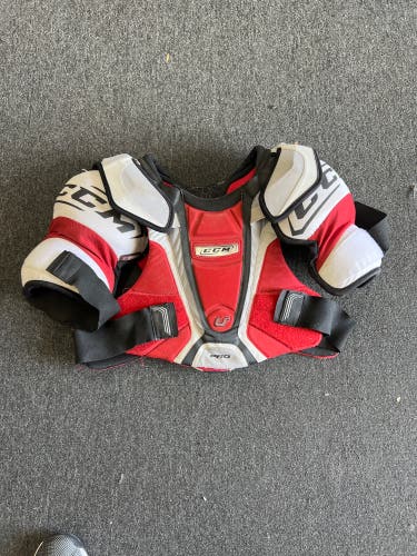 Used Large CCM U+ Shoulder Pads