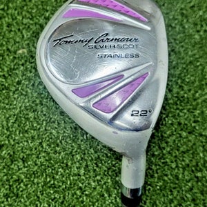 Tommy Armour Silver Scot 4 Hybrid 22*  /  RH  / Ladies Graphite ~37.75" / jd1082