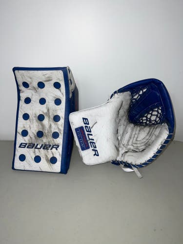 Regular Pro Stock Bauer 2X Pro Glove/Blocker Set