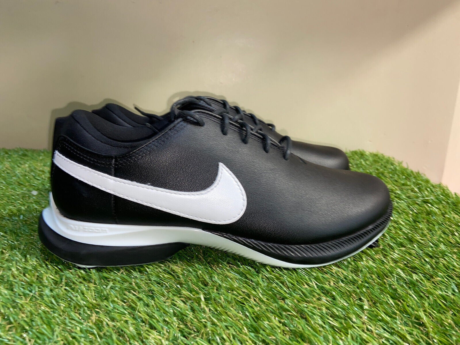 Nike Air Zoom Victory Tour 2-Black/White Golf Cleats-Men