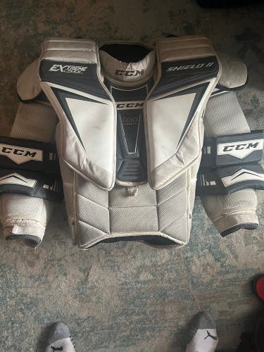 Used XL CCM  Extreme Flex Shield II Goalie Chest Protector