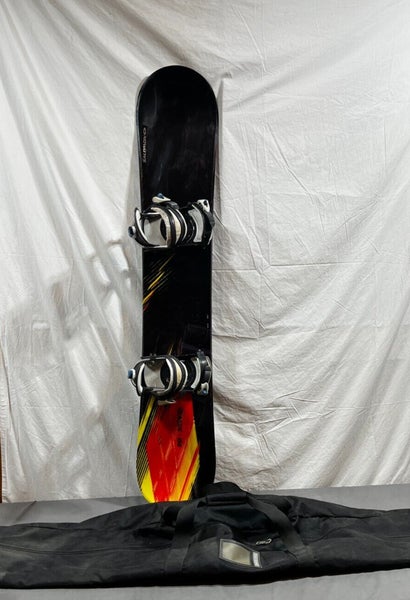 scherp Kwalificatie Vernietigen Salomon Classic 156cm All-Mountain Snowboard Lamar Bindings M/L +DaKine Bag  | SidelineSwap