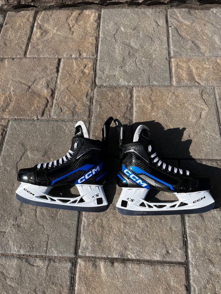 Used CCM Regular Width Pro Stock Size 9 Tacks ASV Pro Hockey Skates