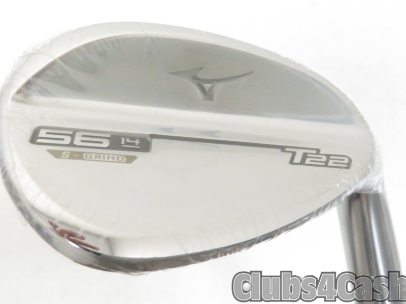 Mizuno T22 Wedge Chrome S Grind Dynamic Gold Tour Issue S400 Sand 56° 14   NEW