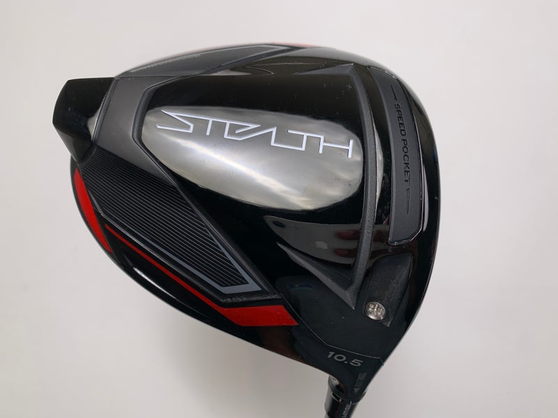 TaylorMade Stealth Driver 10.5* HZRDUS RDX Smoke Red 6.0 60g Stiff