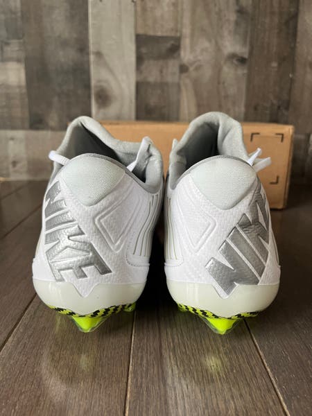 Nike Vapor Carbon Elite 2.0 TD Football White/Silver/Volt  display picture 3