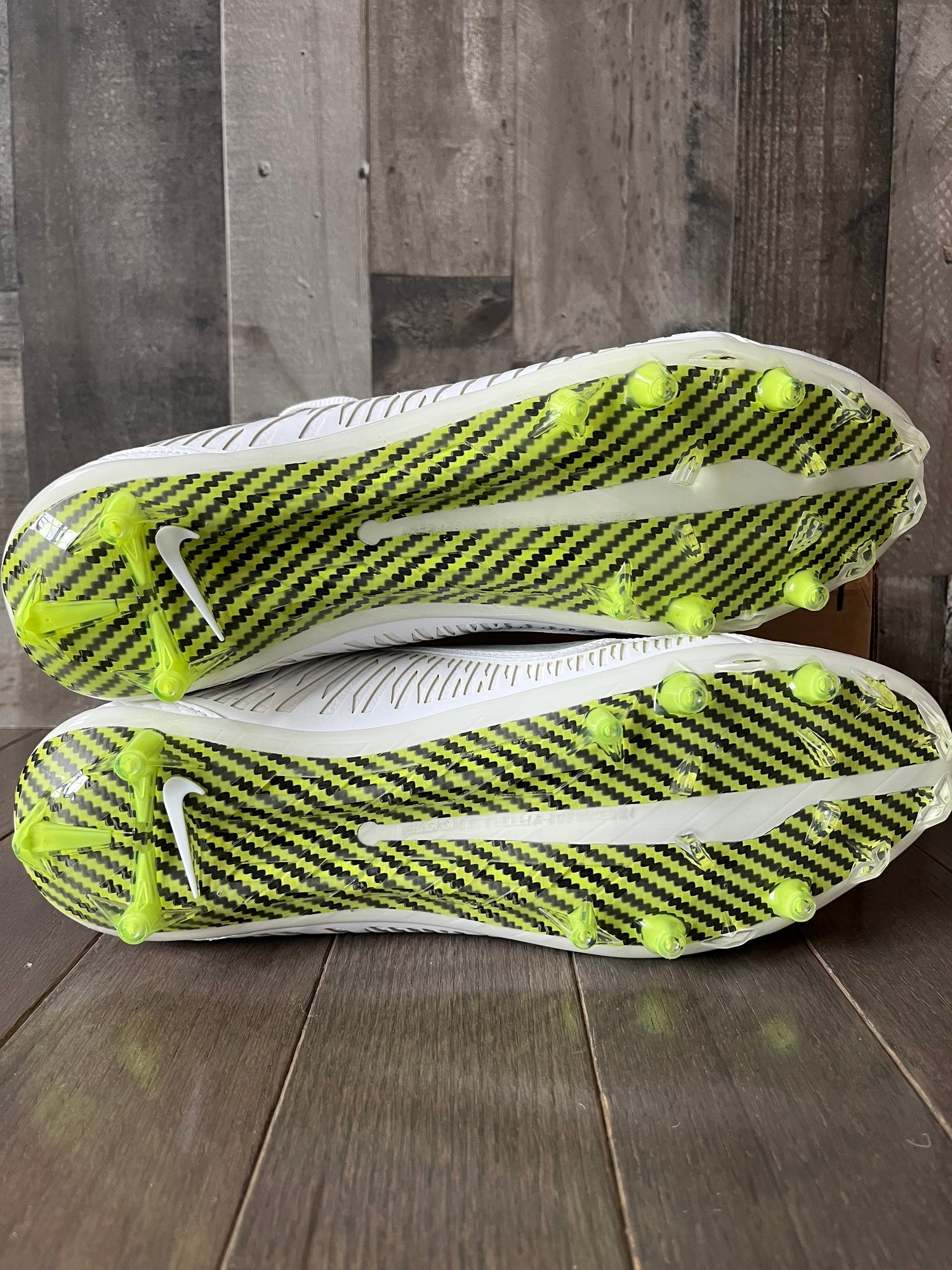 Nike Vapor Carbon Elite 2.0 TD \'White Black Volt\' 631425-100 size 15 Nike Vapor Carbon Elite 2.0 TD  main image 3
