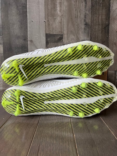 Nike Vapor Carbon Elite 2.0 TD Football White/Silver/Volt 631425