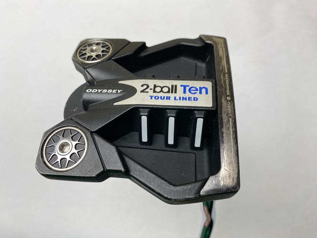 Used RH Odyssey 2Ball Ten Tour Lined 36" Putter Stability Tour Shaft