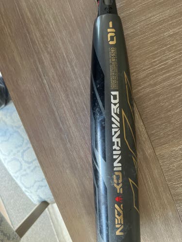 Used DeMarini (-10) 19 oz 29" CF Zen Bat