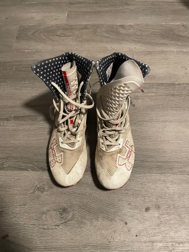 Used UA Highlight Lacrosse Cleats- Men’s 10.5