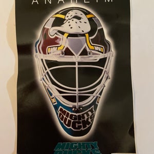 Anaheim mighty Ducks Poster