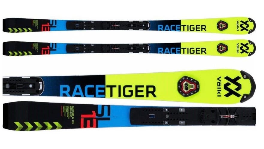 New 165 cm Volkl Racetiger SL Skis
