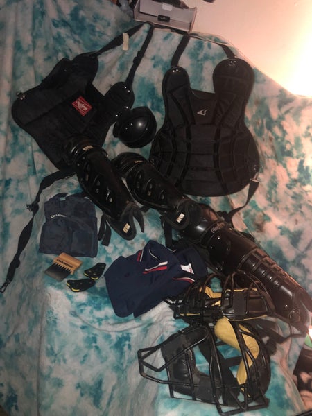 2 sets Umpire Catchers Gently Used Catcher's Set