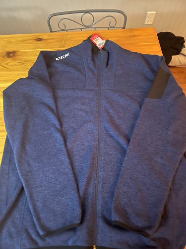 New CCM Mens Fleece Navy - Men’s 3XL