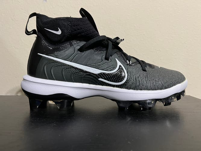 Nike Alpha Huarache NXT Black Baseball MCS Molded Cleats Men's Size 9.5 DJ6519-010.