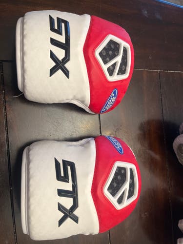 Team bud light lacrosse cell 5 elbow pads size L