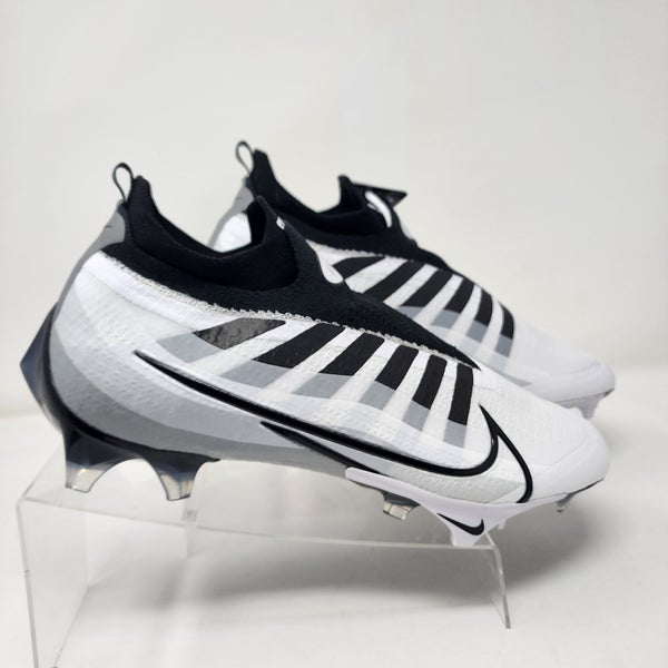 Nike Men's Vapor Edge Elite 360 Flyknit Football Cleats in White, Size: 8.5 | Dq3558-100