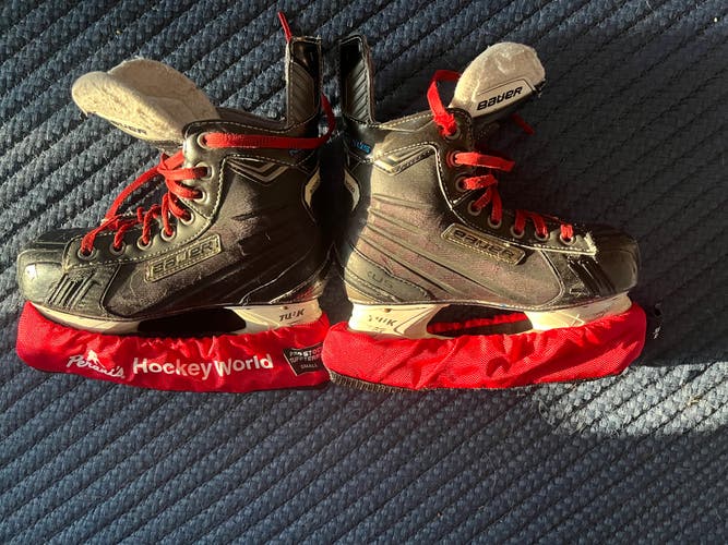 Youth Used Bauer Nexus 6000 Hockey Skates Regular Width Size 3
