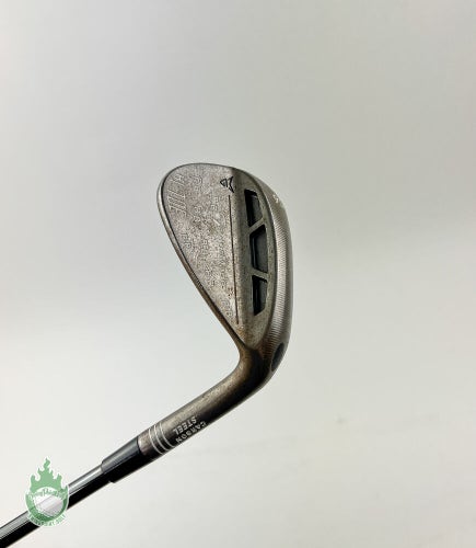 Used RH TaylorMade Hi-Toe Stamped Wedge 56*-10* KBS 120g Stiff Steel Golf Club