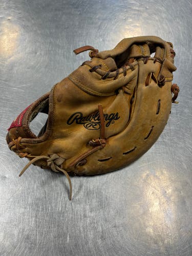 Used LH First Base 12.5" Heart of the Hide Baseball Glove