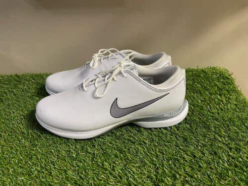 Nike Air Zoom Victory Tour 2 Golf Shoes White Gray Leather