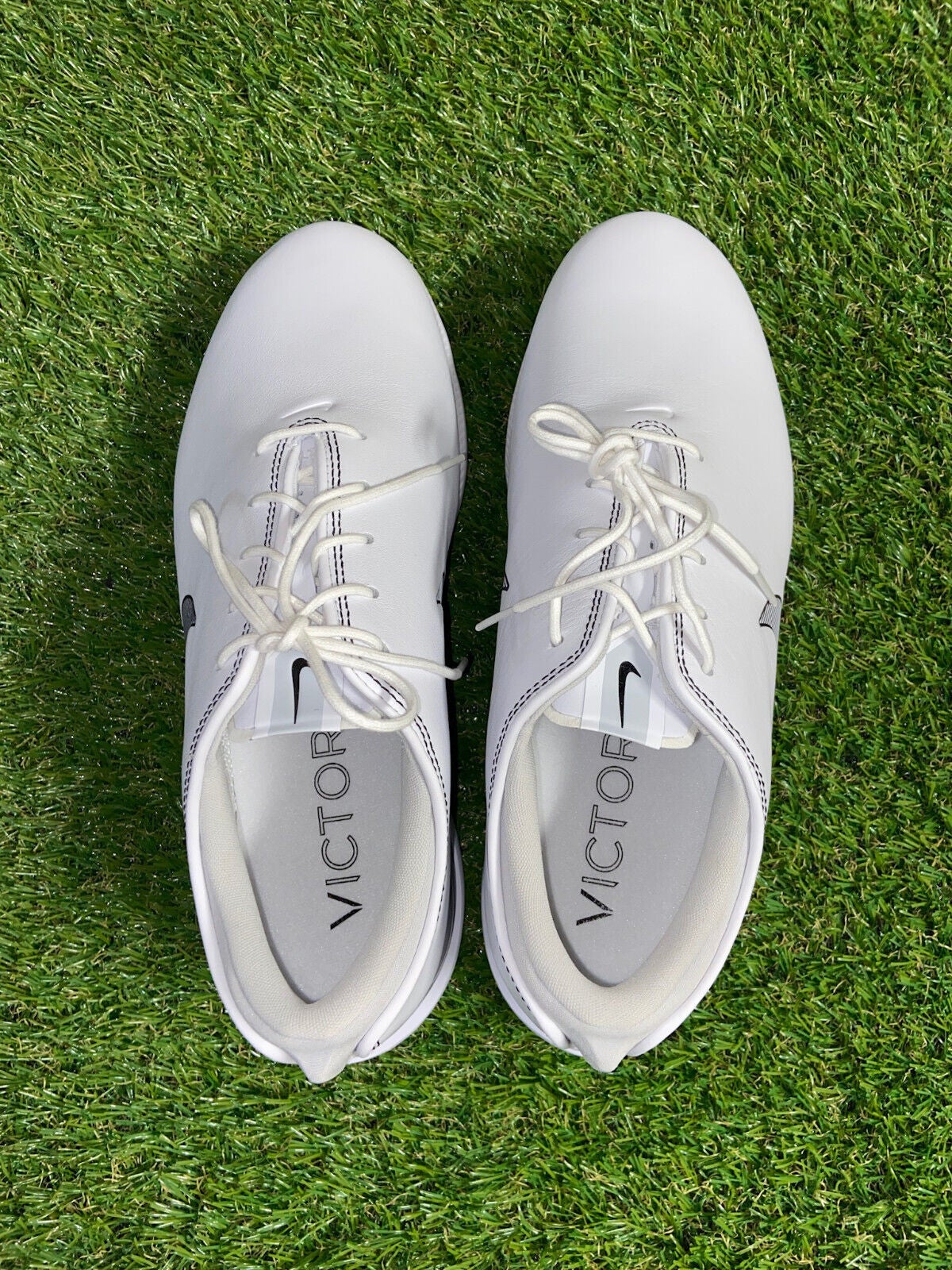 Nike Air Zoom Victory Tour 2 Golf Shoes White/Leather Sz 13 Amazon.com | Nike Air Zoom Victory Tour 2 Spiked Golf Shoes  main image 3