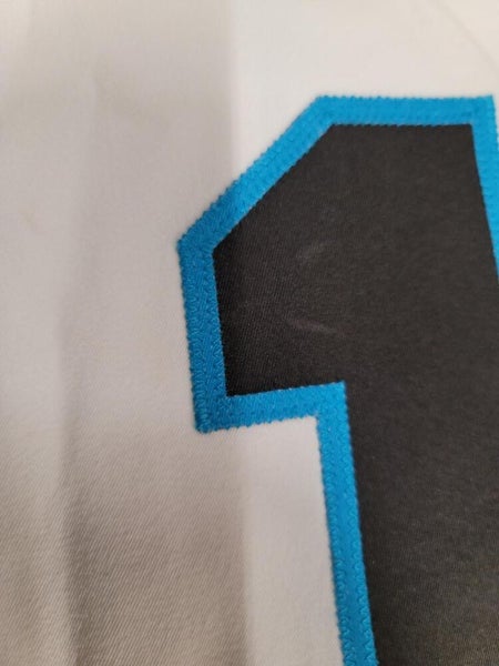 Nike Carolina Panthers PJ WALKER Game Used JERSEY vs Falcons 10/30/22  HAILMARY