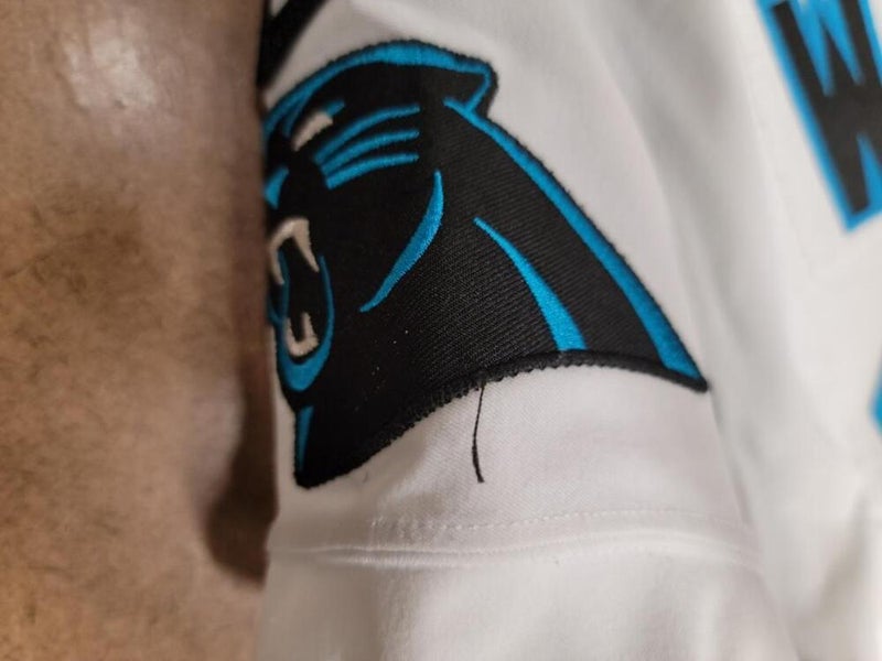 Nike Carolina Panthers PJ WALKER Game Used JERSEY vs Falcons 10/30/22  HAILMARY