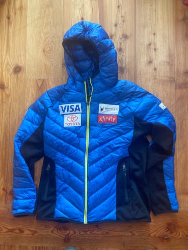 Blue Used XL Us Ski Team Spyder Jacket