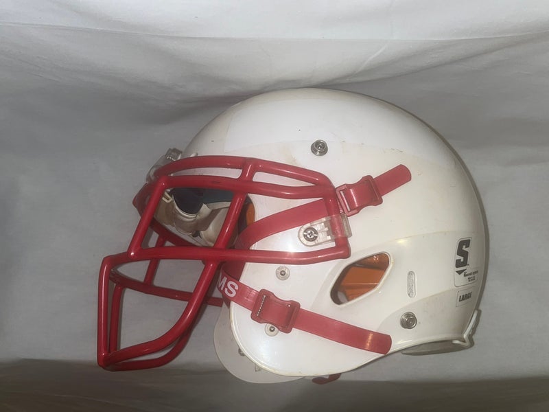 SCHUTT Youth Recruit R3 Size Large Football Helmet 798600 White